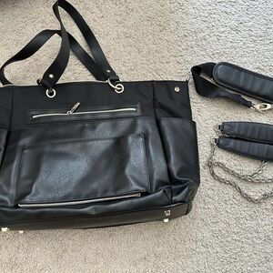 Beis Black Diaper Bag - Tote